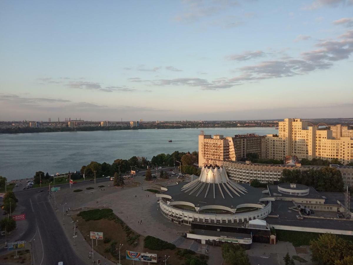 Most City Riverview Dnipro Bagian luar foto